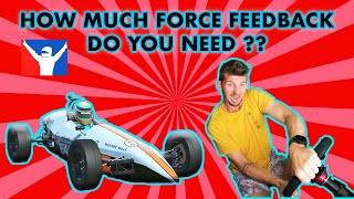 How much force feedback do you need in iracing | Sim Racing screenshot 5