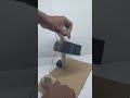 Heavy weight lifting mechanism by using dc gear motor