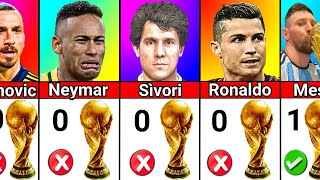 The best Players but NEVER won WORLD CUP.