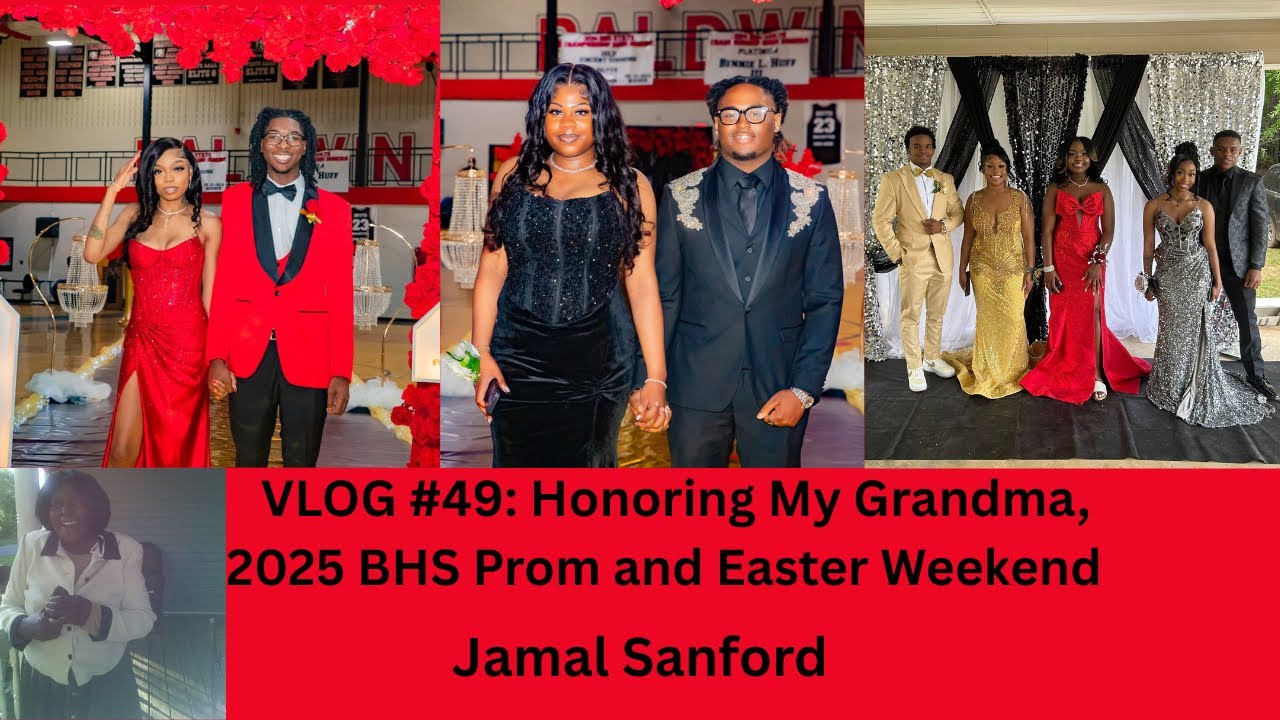 VLOG #49: Honoring my Grandma, 2025 BHS Prom and Easter Weekend