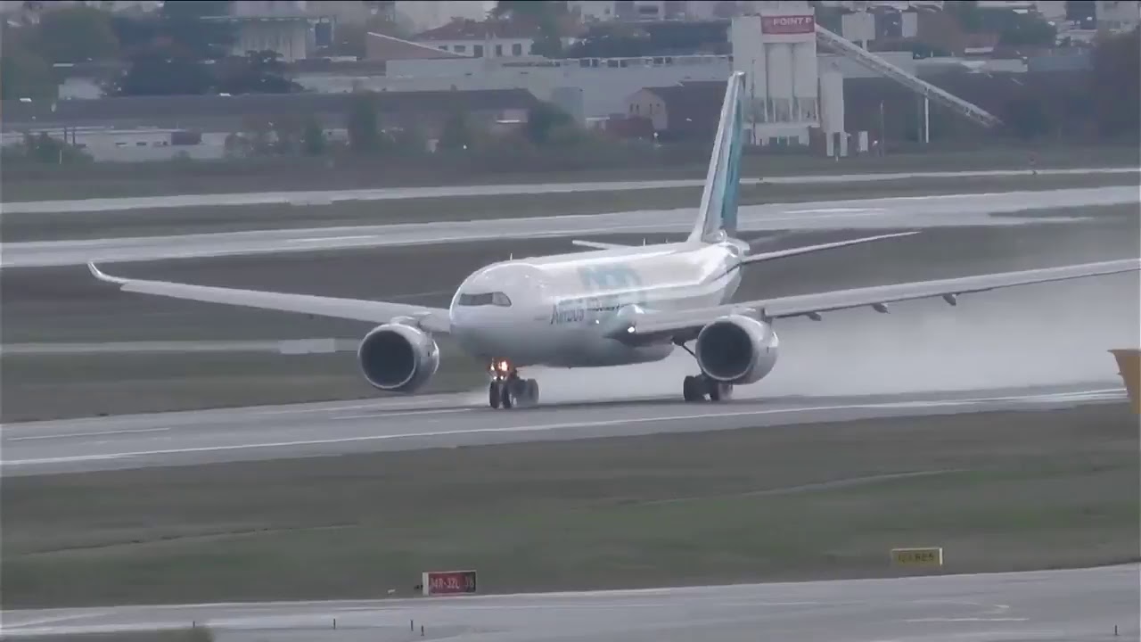 Live from Toulouse for first flight Airbus A330-841 Neo   F-WTTO