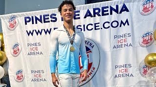 Competition Skating,South Florida Basics Skills,Pines Ice Arena #fypシ #figureskating