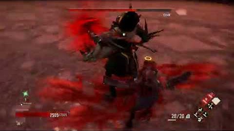 Code Vein 28127 Damage Combo on Mido