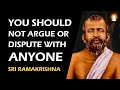 Dont waste your time in arguments and debates about god  sri ramakrishna paramahamsa