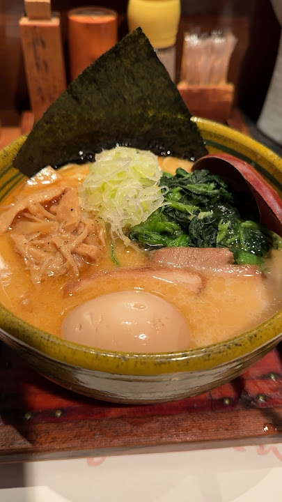 Trying Sea Bream Ramen