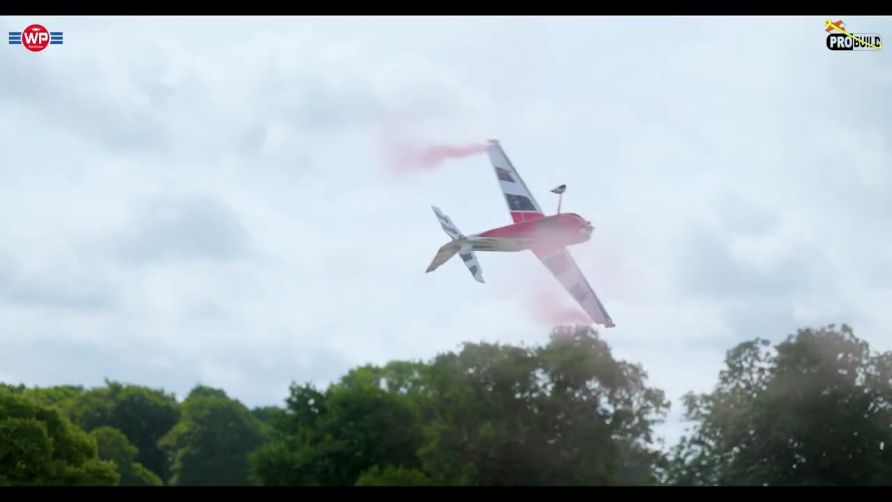 Pilot Rc Edge 540T Piloted by Joe Hampson Weston Park Model Air Show 2025 - Saturday