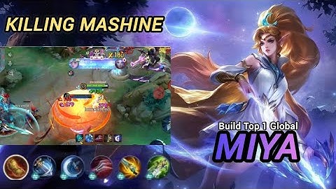 11 Kills!! Insane Damage Miya Late Game Monster!! - Road To Top 1 Global Miya ~ MLBB.