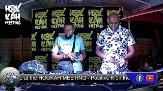 Positive K And Thabo Phalatse  At The Hookah Meeting
