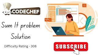 CodeChef  Sum it   Problems  Solution