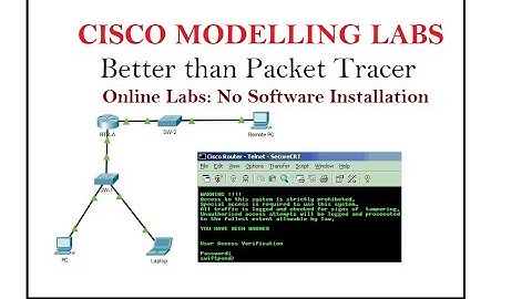6. Cisco Packet Tracer Online Simulator / Free Online Compiler for Online  Cisco Simulation Labs
