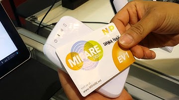 Bluetooth NFC reader