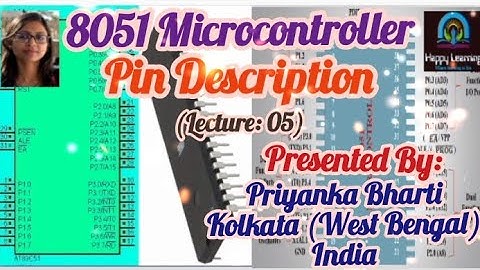 8051 Microcontroller Pin Description