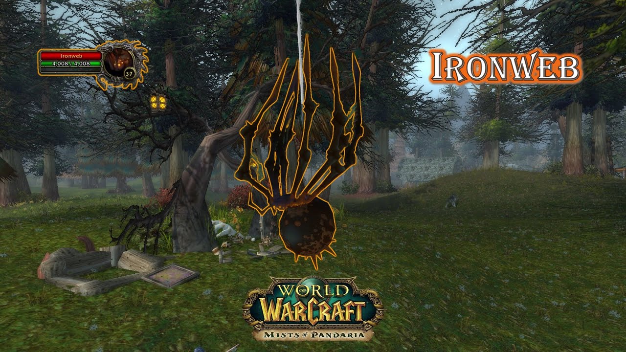 Ironweb Rare | World of Warcraft (Avoid its webs! )