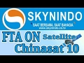 SKYNINDO FTA ON Chinasat 10 SKYNINDO Gratis di Satelit Chinasat 10