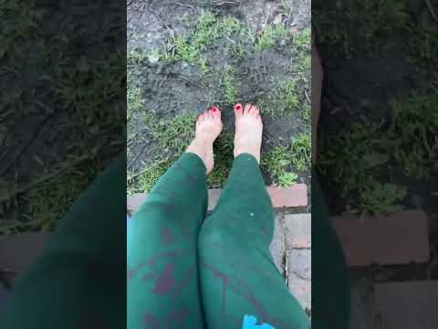 Grounding in  puddles by the canal
