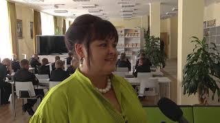 Витко и Гончарова встретились с воспитанниками филиала Нахимовского военно-морского училища
