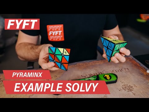 ⚠️ Jak skládat Pyraminx pod 2 s || EXAMPLE SOLVY ft. Tomáš Nguyen   | FYFT.cz