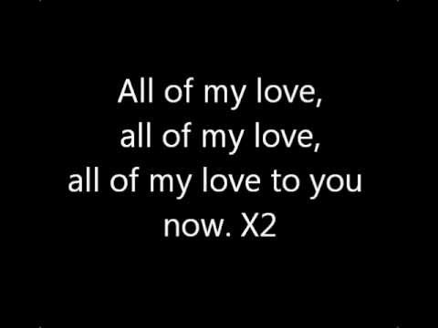 Led Zeppelin - All of My Love lyrics