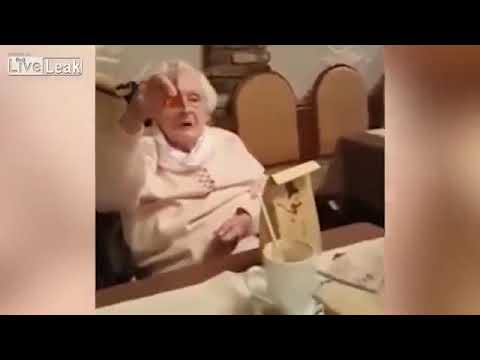 German Grandma Toasts To Hitler! Heil Hitler