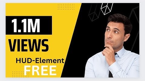 4K 100% Royalty-Free Stock Footage |Technology HUD Element Intro Background | NoCopyright Video