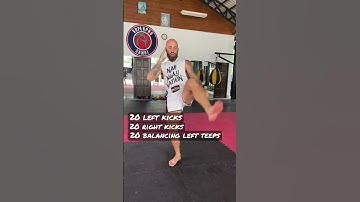 A quick Muay Thai kick workout to make you a better fighter 🥊