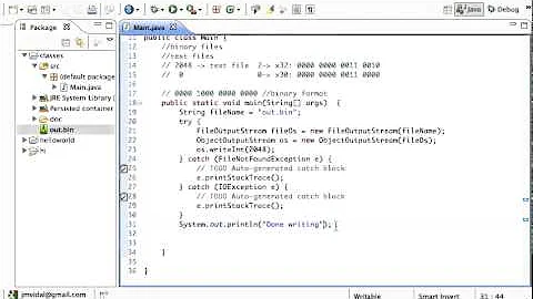 Java Reading and Writing Binary Files Tutorial