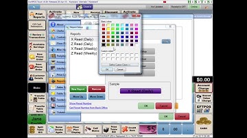 SwiftPOS Back Office 21 - End Of Day Reports
