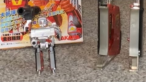 Transformers takara Japanese worlds smallest transformer Generation one megatron. G1 wst comparison