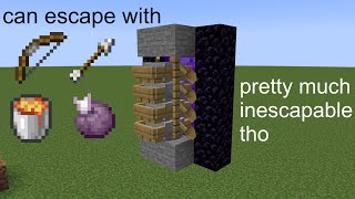 (Almost) inescapable Nether Portal trap