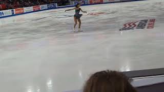 Lara Naki Gutmann - Jaws Free skate Skate America  11.16.25 fancam - 2025/2026 season 