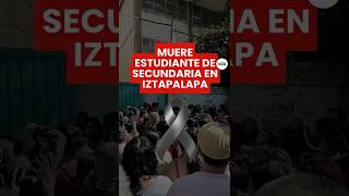 🕊️ A 14-year-old student at Iztapalapa technical high school dies. 🕊️ A 14-year-old student at Iztapalapa technical high school dies.