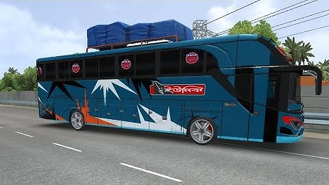 UNIQUE BUS 170+(KMH) PEL MERAK TO JAKARTA #bussimulatorindonesia #gaming