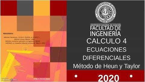 EDO Metodo de Heun - Prof. Ing. Carlos Segovia