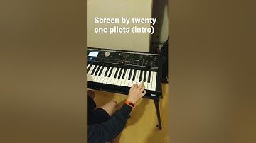 Screen by twenty one pilots (intro) piano tutorial #piano #twentyonepilots #tutorial