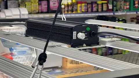 Introducing the new Omega Black 720w LED Grow Light at Hytec Hydroponics