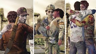 All Turning/Zombified Characters Interactions - Walking Dead Definitive Series