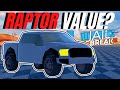 What players offer for the raptor roblox jailbreak trading series ii
