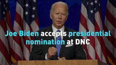 Joe Biden accepts presidential nomination at DNC
