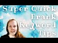 Super Quick Erank Keyword Tips, E-Rank Walkthrough on Finding Solid Keywords That Get Searched!