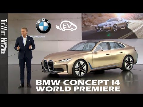 BMW Concept i4 EV Reveal – 2020 Geneva Motor Show Digital Press Conference