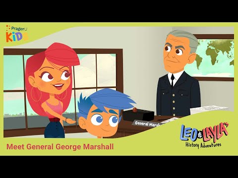 Leo & Layla's History Adventures with General George Marshall