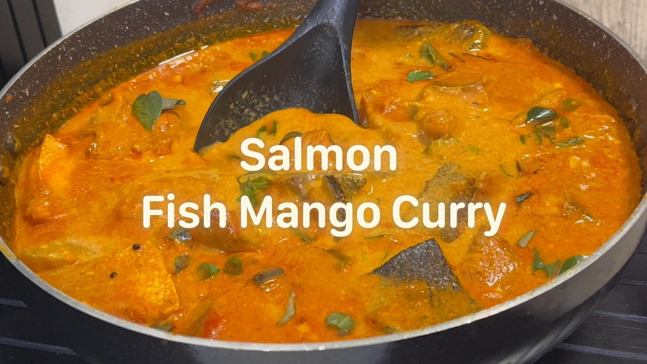 Salmon Fish Mango Curry #recipe #cooking #salmonfish #fishcurry #curry #foodshorts