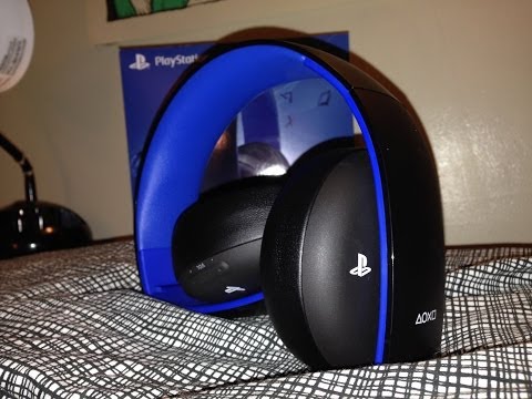 Review & Mic Test: Gold Wireless Stereo Headset for PS4/PS3