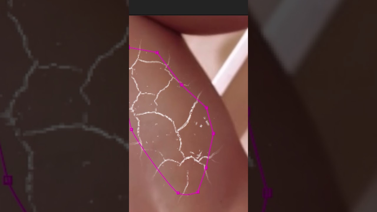 Glowing veins on human body | Mocha AE Tracking | Superpower VFX