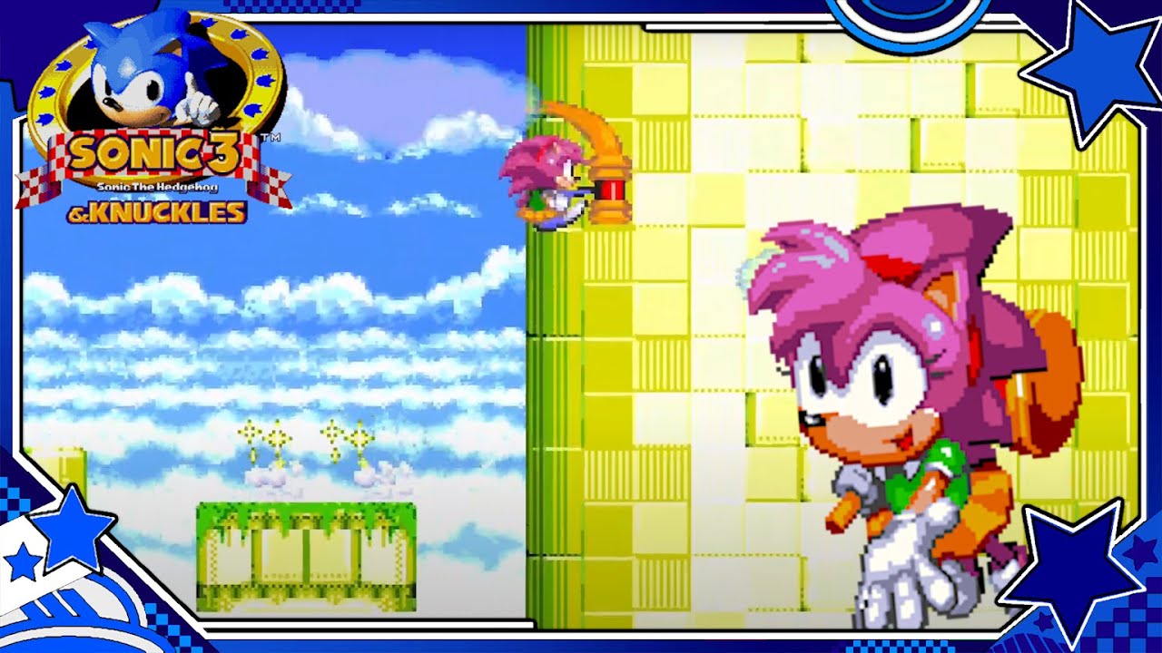 SONIC THE HEDGEHOG 3 & KNUCKLES - Amy Rose Full Playthrough - YouTube