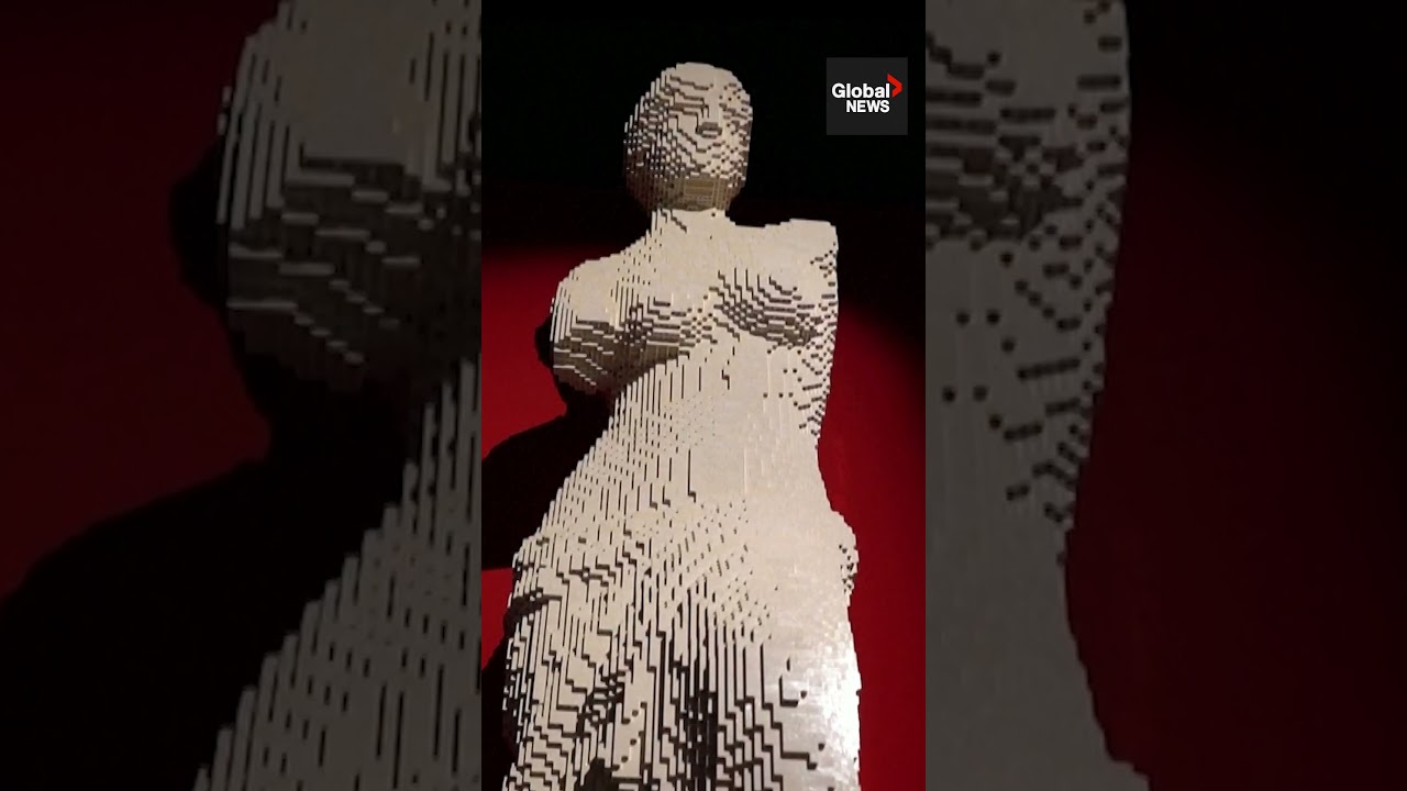 LEGO exhibit opens in London, featuring more than 100 unique brick-built sculptures
