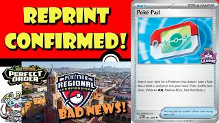 Poké Pad Reprint Confirmed! HUGE for Players but There is a BIG Problem! (Pokemon TCG News)