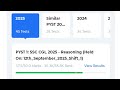 SSC CGL 2025 "Reasoning" all 45 shifts | my scorecard | Eduquity #exam
