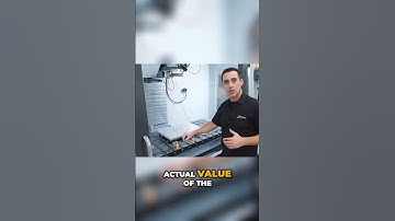 CNC Machine Precision Quartz Rod Measurement! #hacks #diy #cncmachining #piersonworkholding #shop