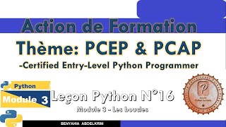 Python Lesson No. 16 Module 3: Loops